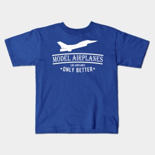 Model Airplane Gift Kids T-Shirt